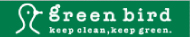 green bird